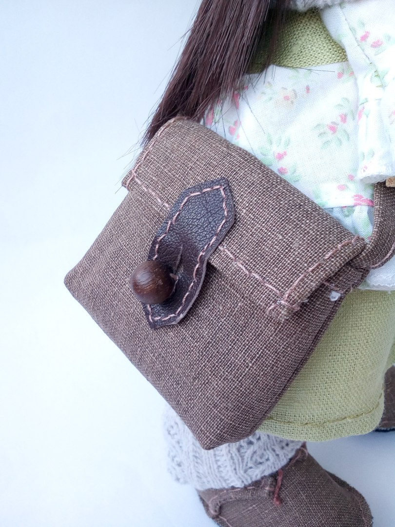 Миниатюра: Текстильная интерьерная кукла Тильда-Станислава