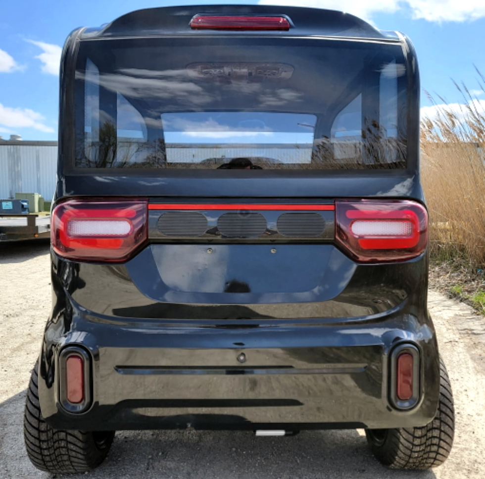 Thumbnail: Exotic Golf Cart - Black LSV Low Speed Vehicle