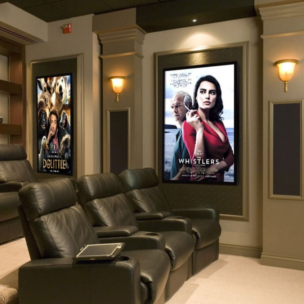 Thumbnail: MOVIE POSTER LED DISPLAY - Your Choice - 3 Pack Movie Poster Bundle