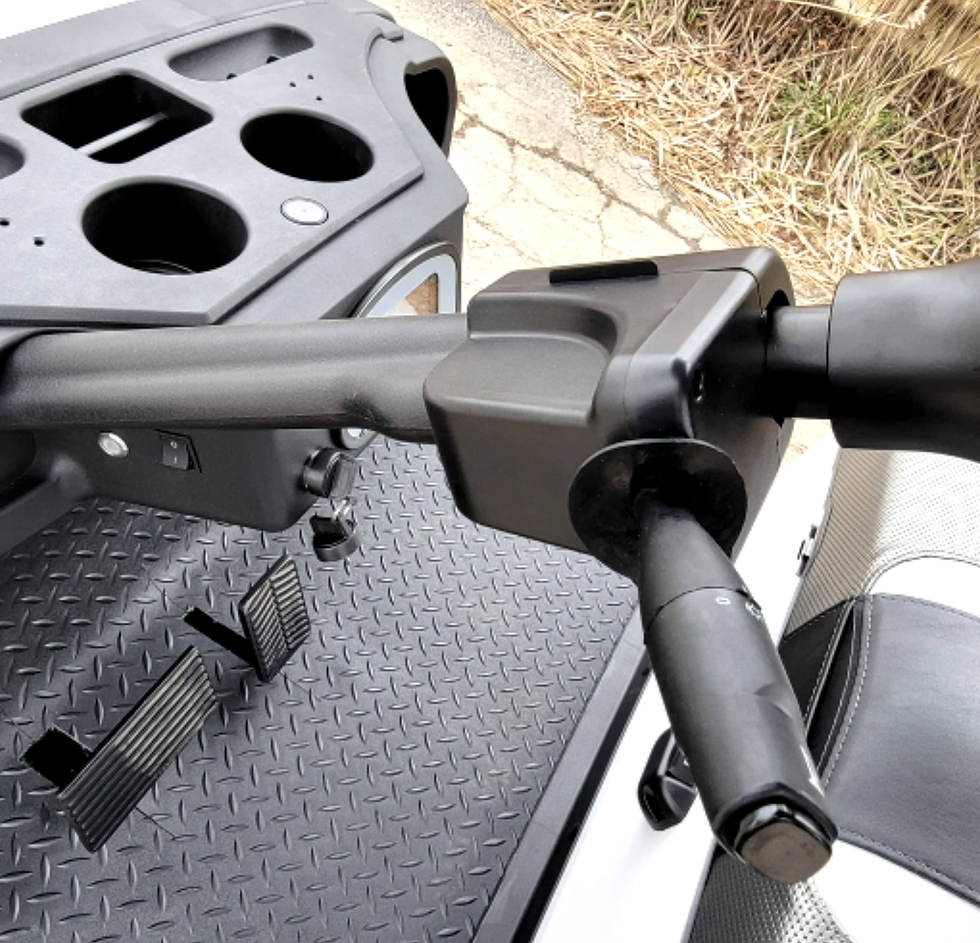 Thumbnail: Electric Golf Cart - White LSV Low Speed Vehicle