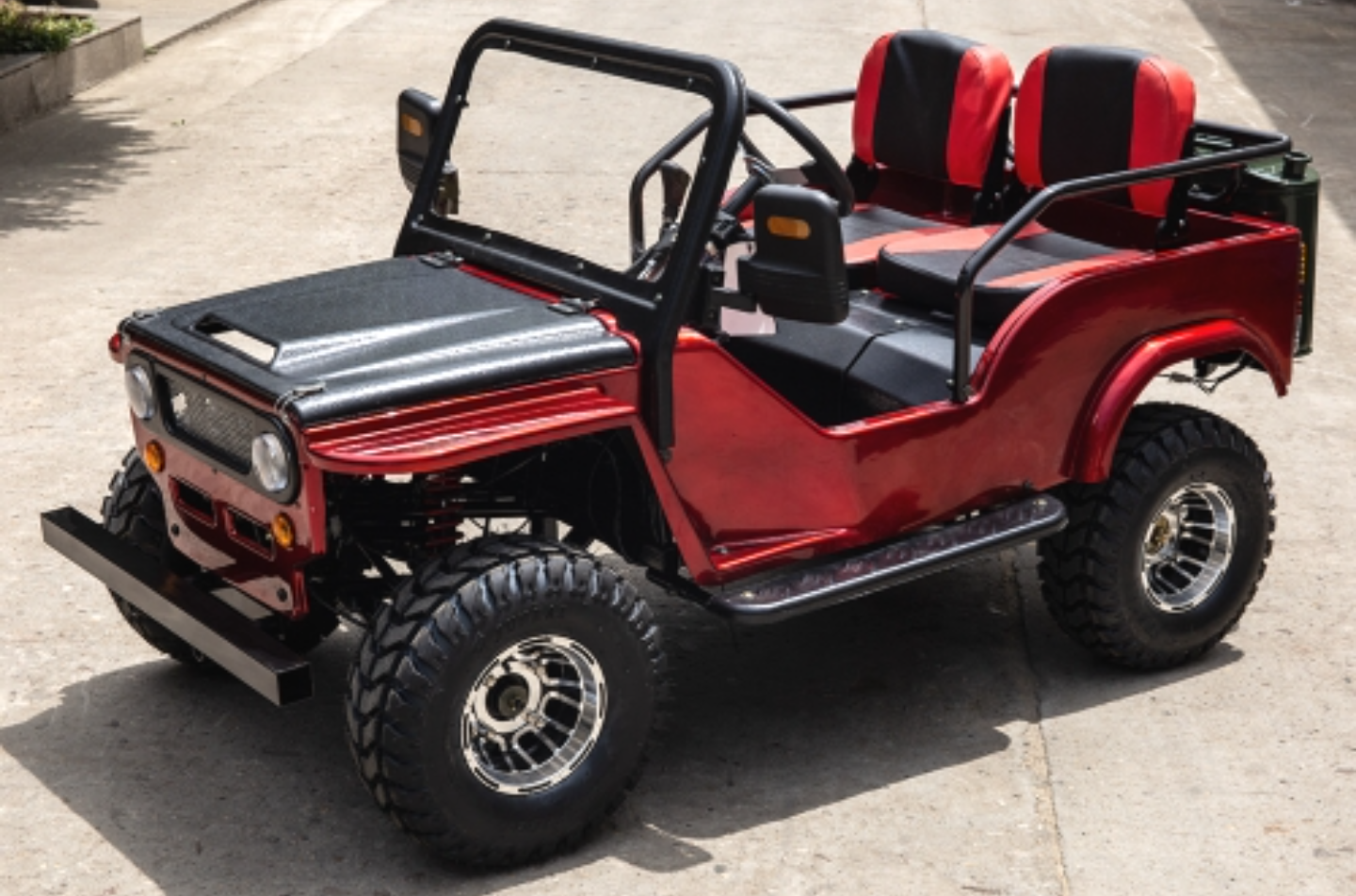 Exotic Golf Cart - Mini Safari Jeep Custom | Low Speed Vehicle