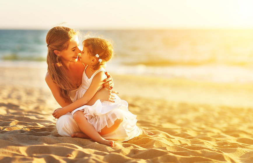 mom connecting with baby after counselin