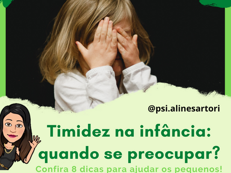 Timidez na Infância