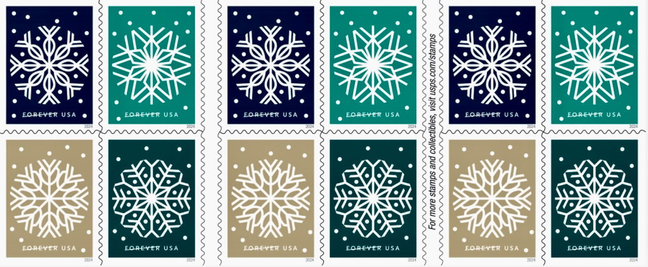 2024 USA Festive Season Stamps