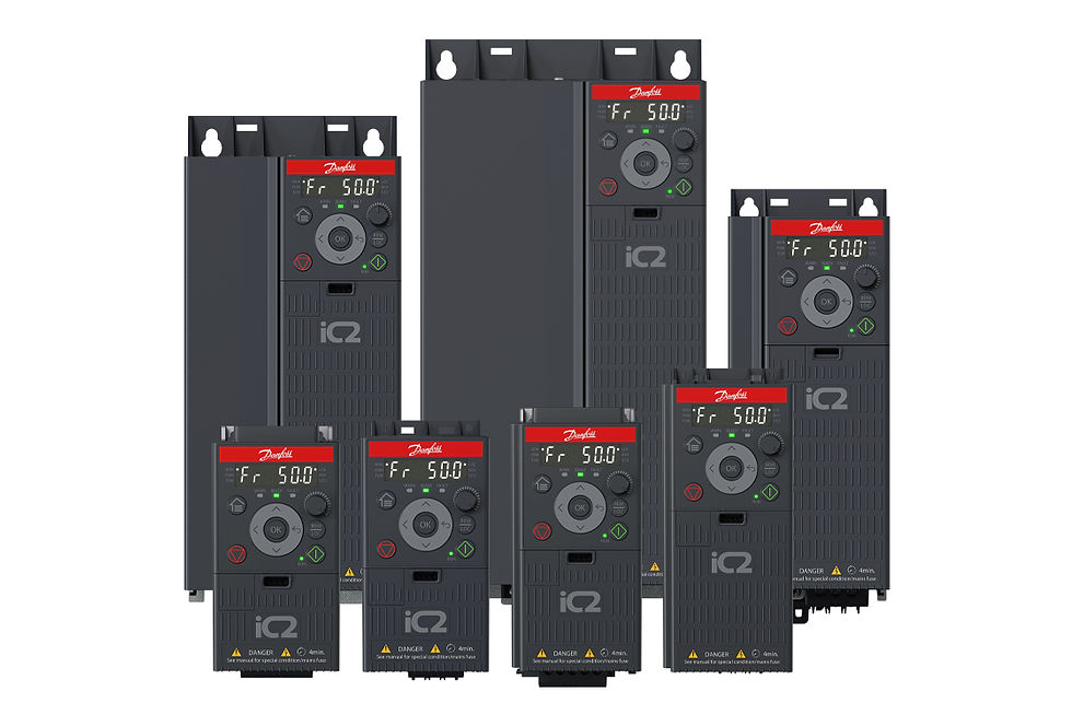 Convertizor de frecvență Danfoss iC2-Micro – familie de produse