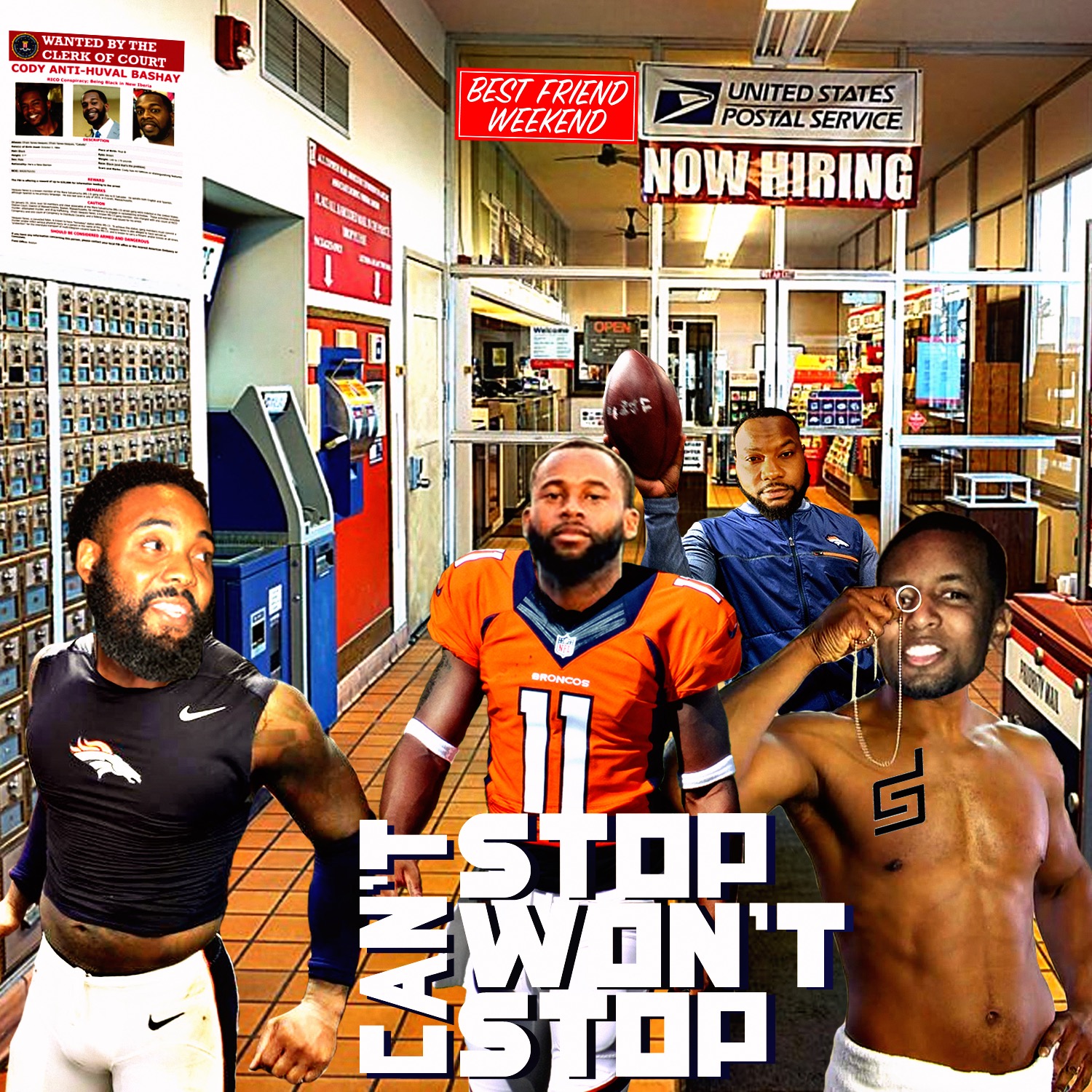 Can't Stop Won't Stop Cover