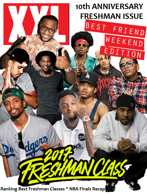 XXL Freshman Class Rap Talk Cover