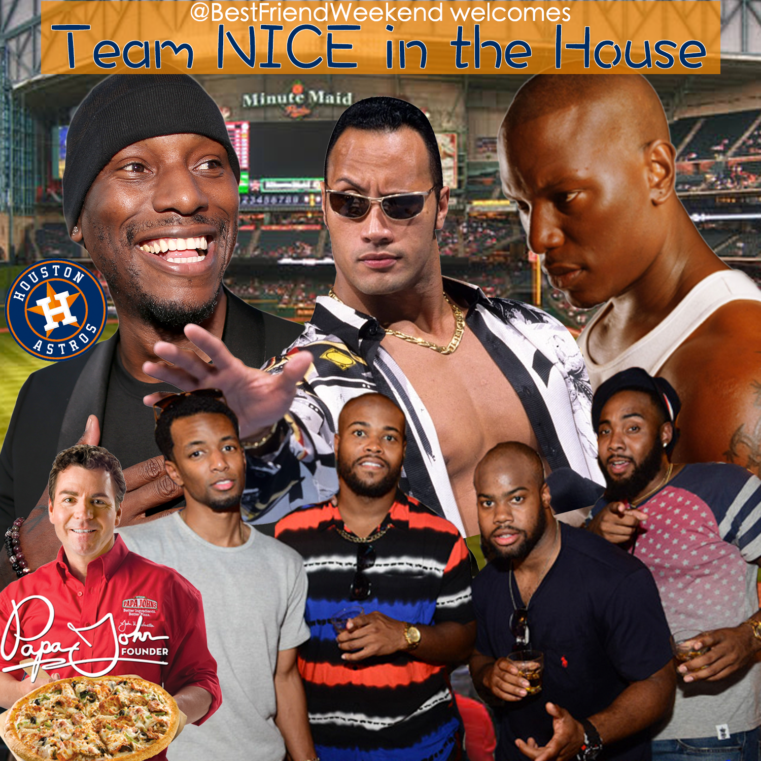 Team NICE is in the House Cover