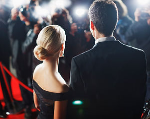 Couple on Red Carpet