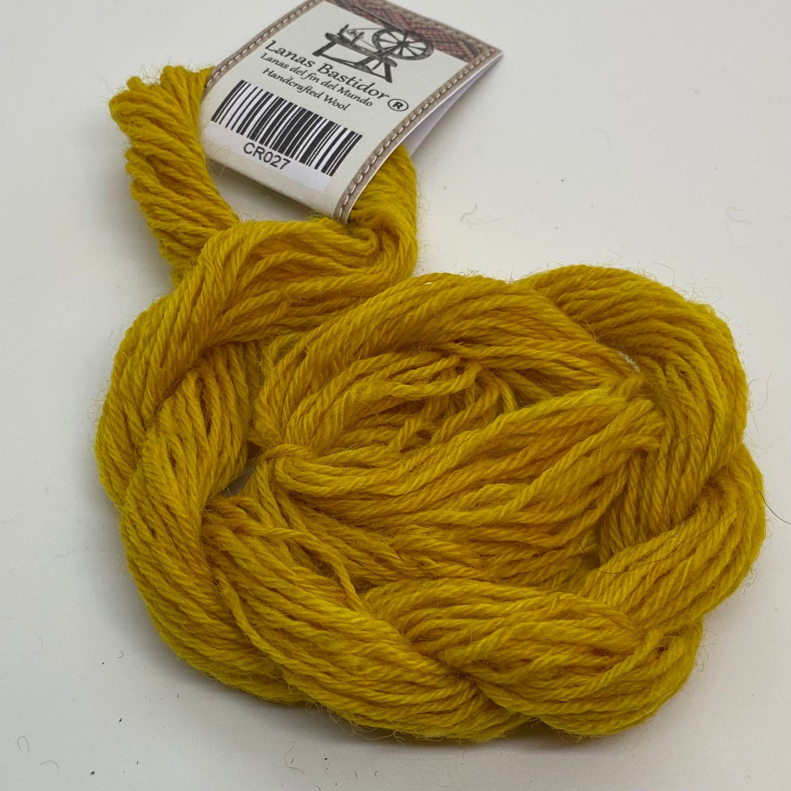 CR027 Trenza  FINGERING color Amarillo