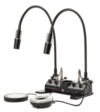 Spot light ring light illumination