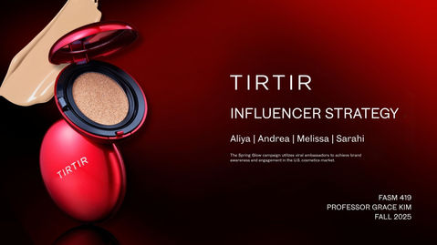 TIRTIR Influencer Strategy