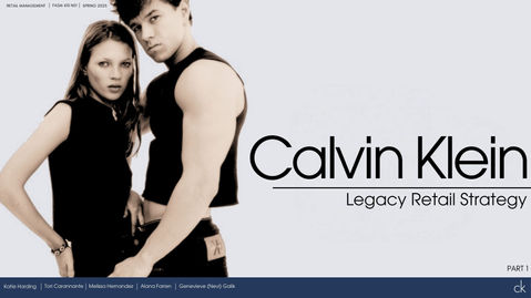 Revitalizing Calvin Klein: Denim Heritage Meets Mass-Market Momentum