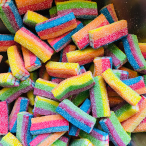 Multicoloured Liquorice Bricks