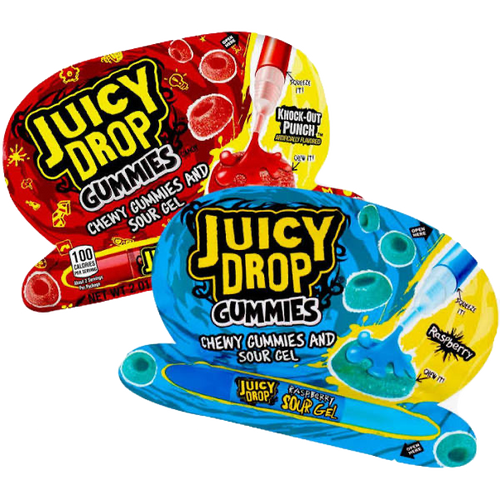 Juicy Drop Dummies Imported Drinks & Snacks