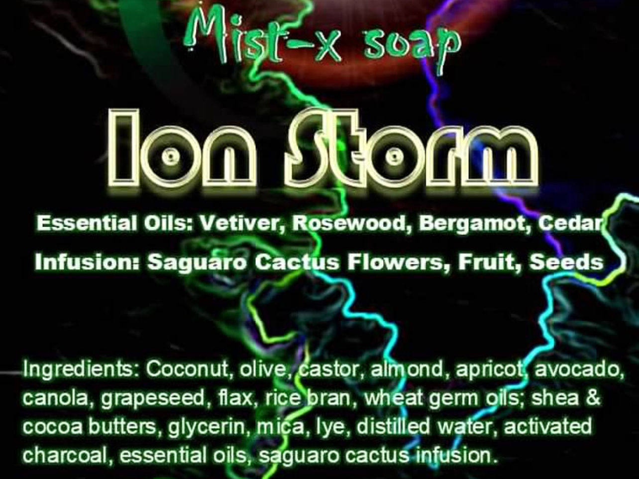 Ion Storm 16 oz Complete kit: Saguaro cactus flower infused body products + Gift