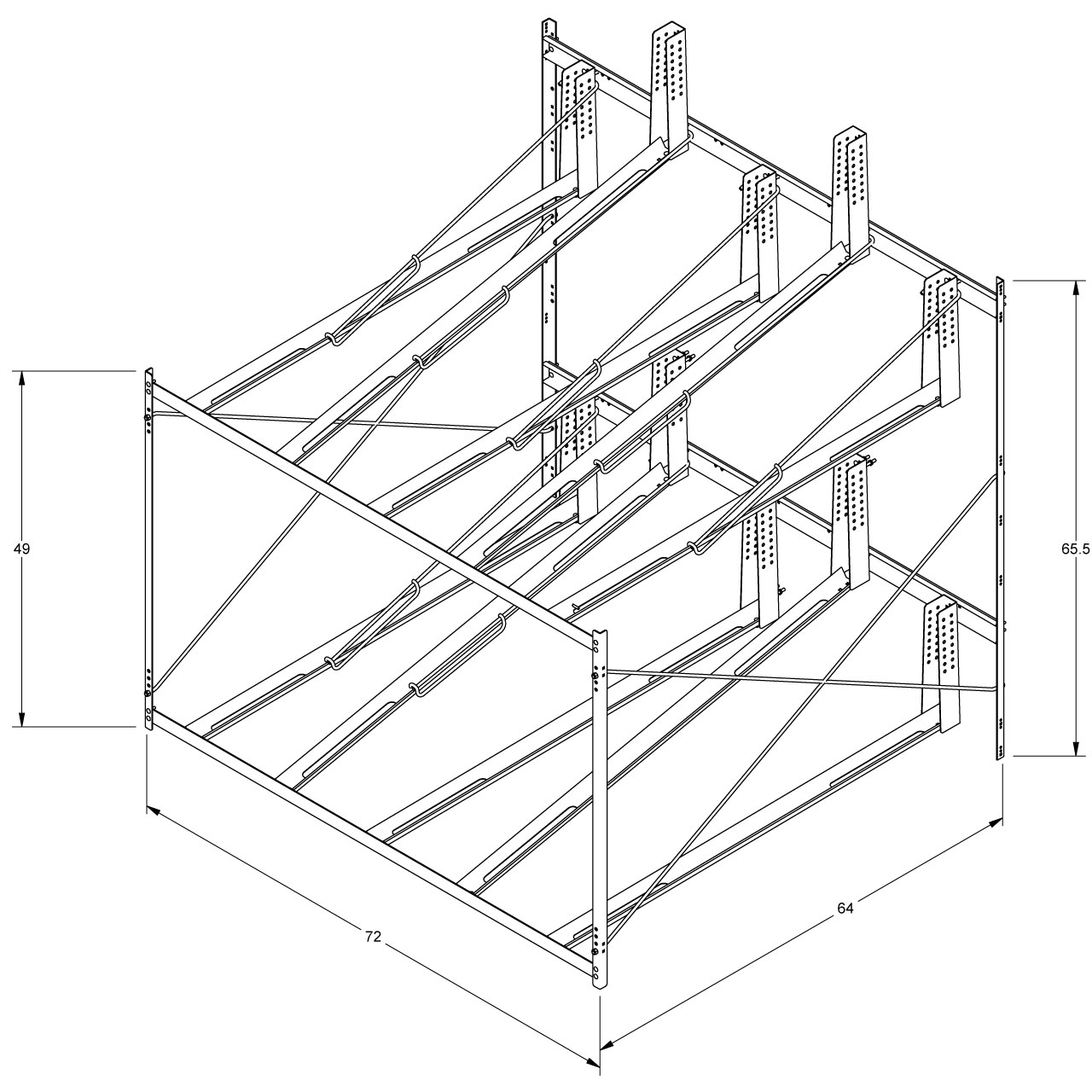 Halt Equipment Stretch Rack