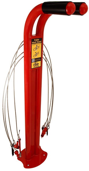 outdoor bike repair station