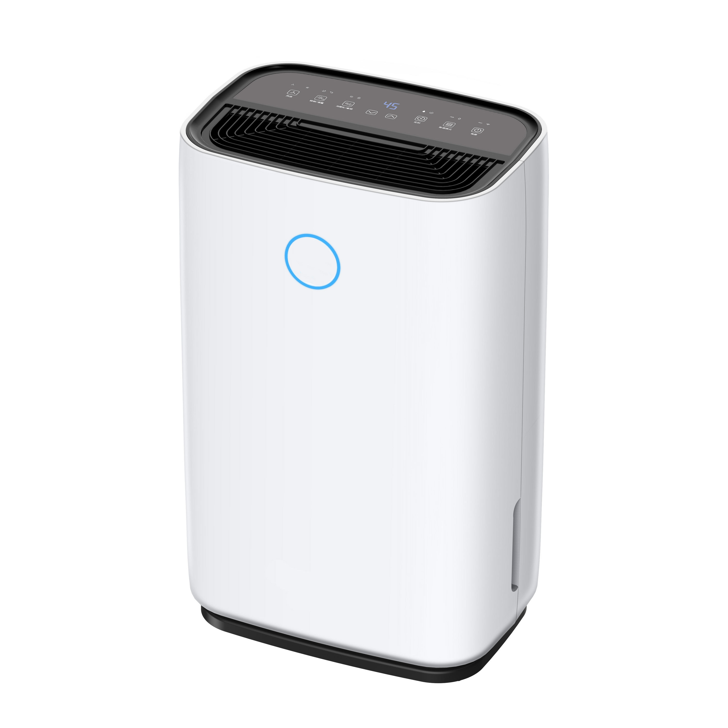 Raumluftentfeuchter PREMIUM 20L mit LED-Display und Leuchtring