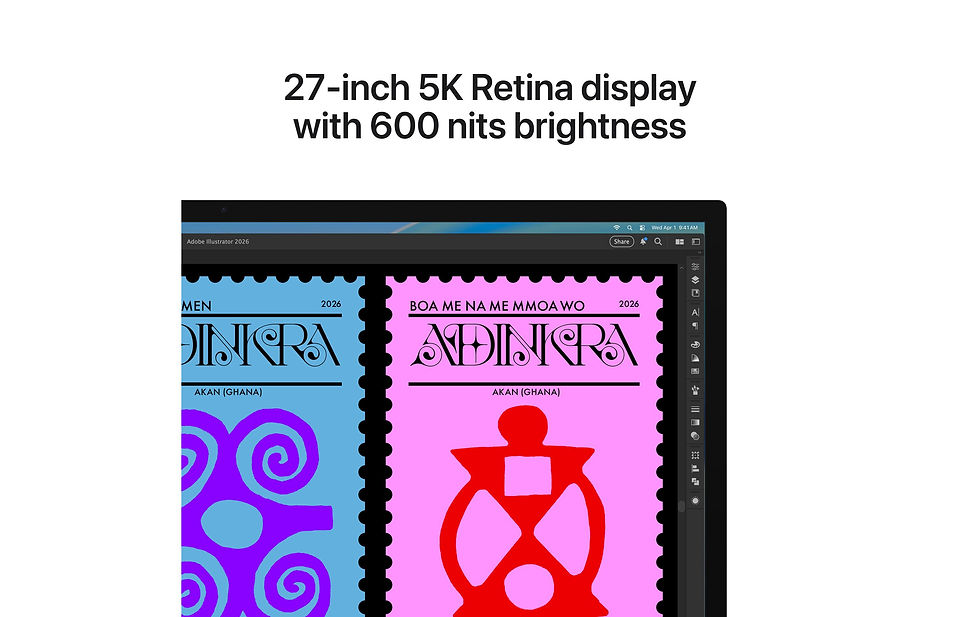 Miniaturbild: Apple 27 Studio Display (Nanotexturglas, Tilt-adjustable stand)