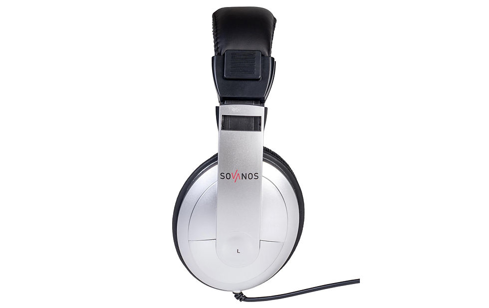 Miniaturbild: Sovanos Over-Ear-Kopfhörer SVH100-SI Silber