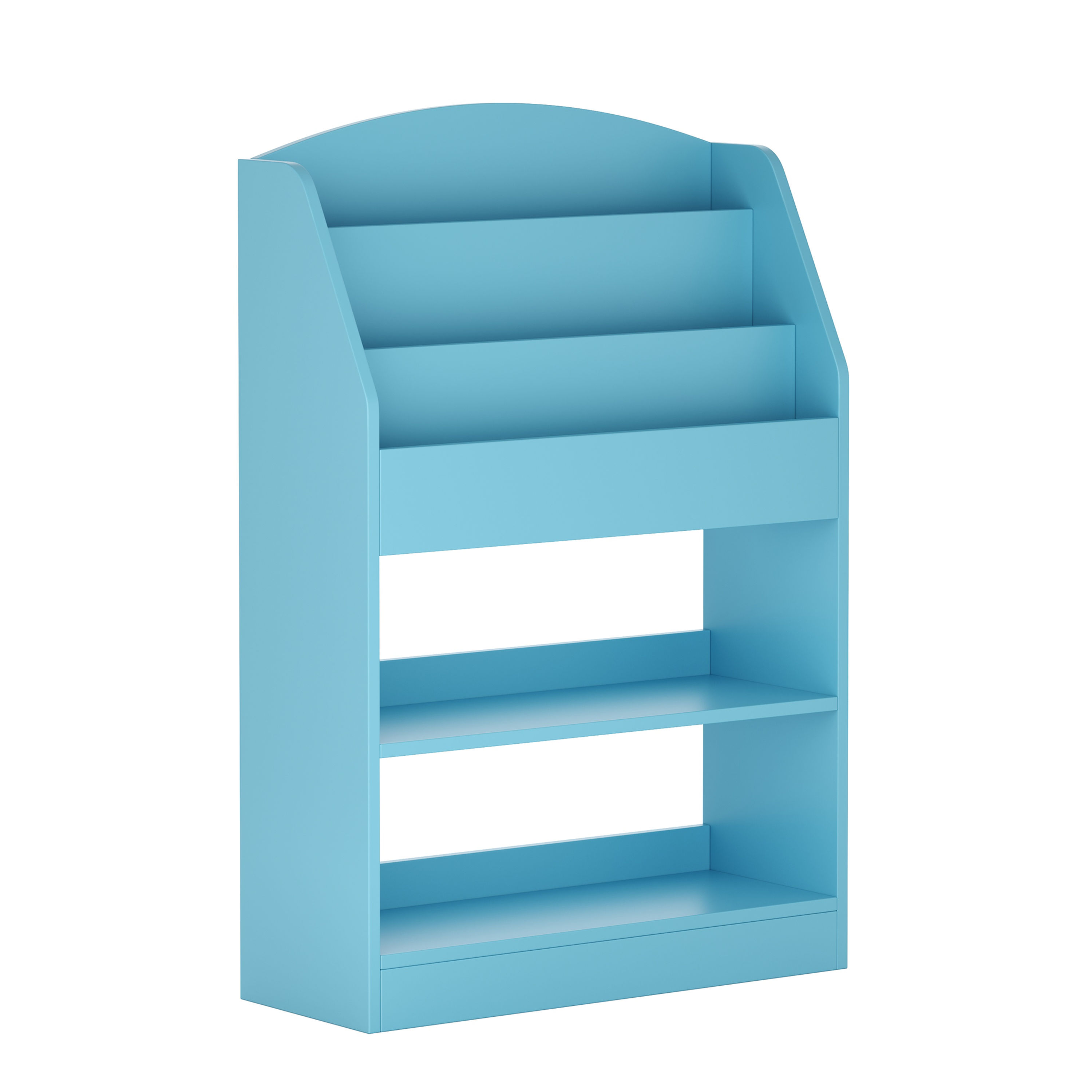 Bücherregal ZEFIR 5 Fächer blau