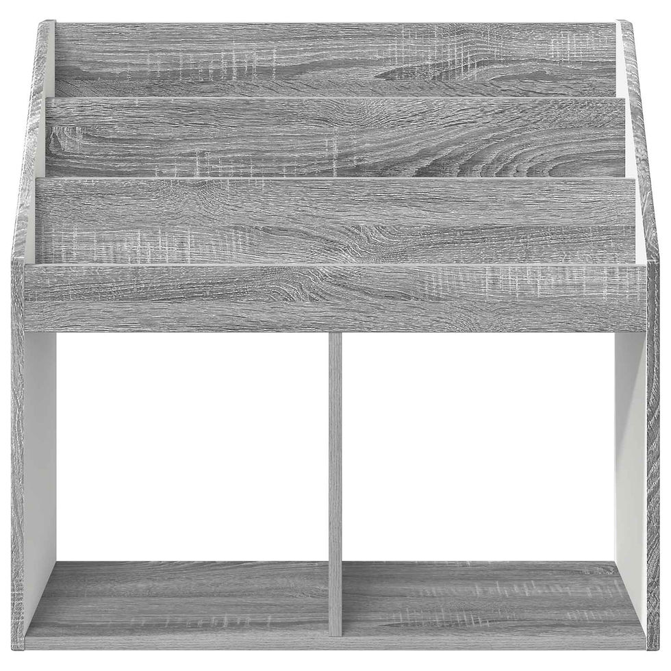 Miniaturbild: Kinderregal Graues Sonoma 72,5 x 29,5 x 69 cm Holzwerkstoff