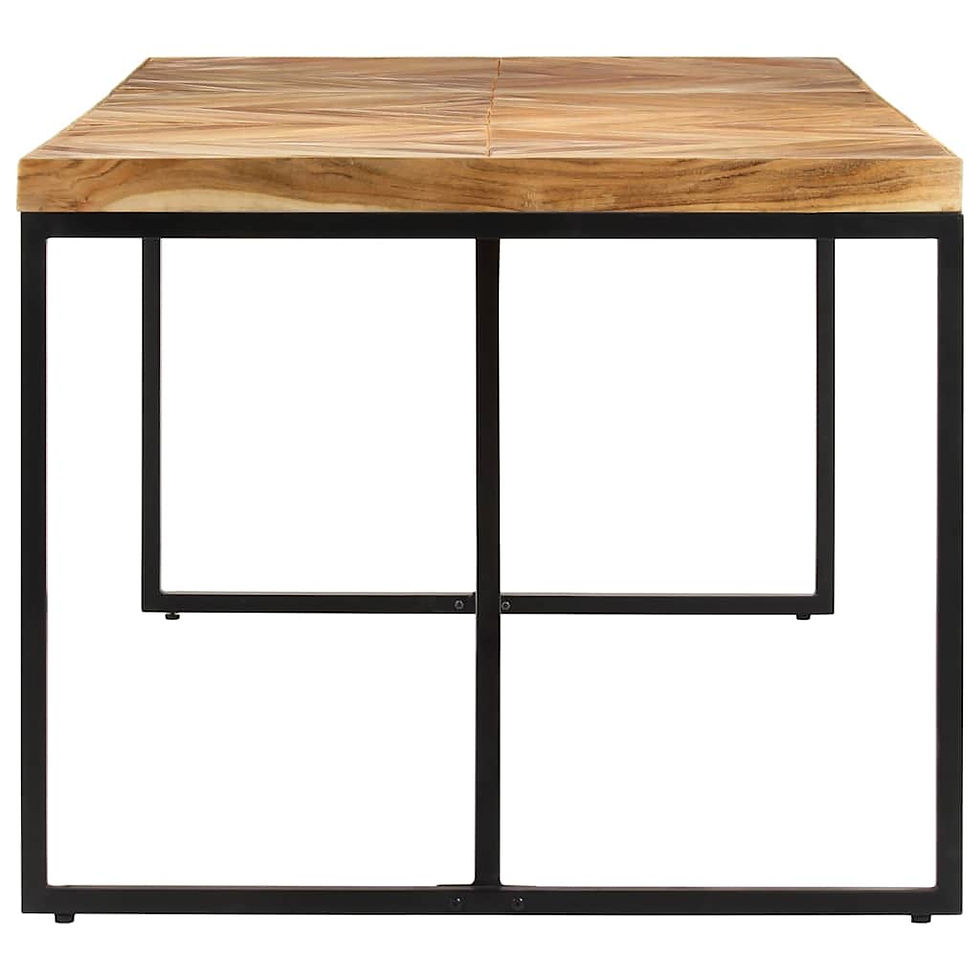 Miniaturbild: Esstisch 180x90x76 cm Akazie und Mango Massivholz