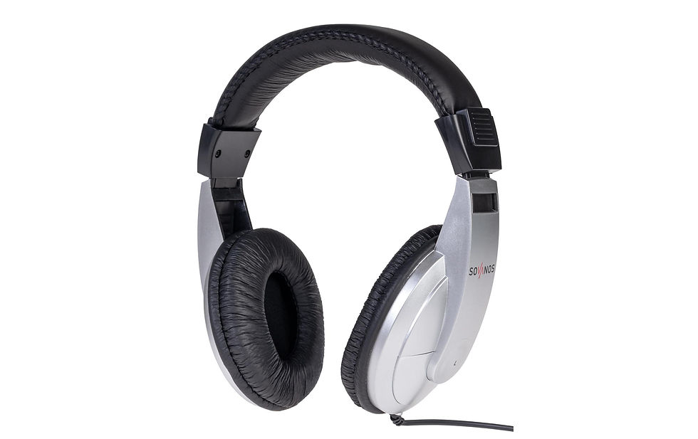 Miniaturbild: Sovanos Over-Ear-Kopfhörer SVH100-SI Silber