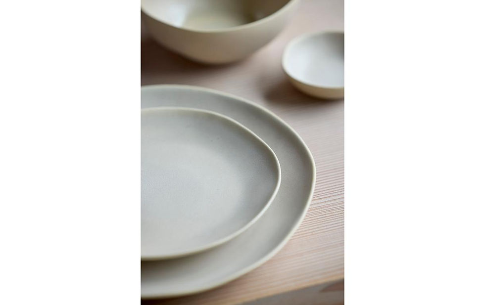 Miniaturbild: Villa Collection Speiseteller Shoku Ø 27 cm, 6 Stück, Beige