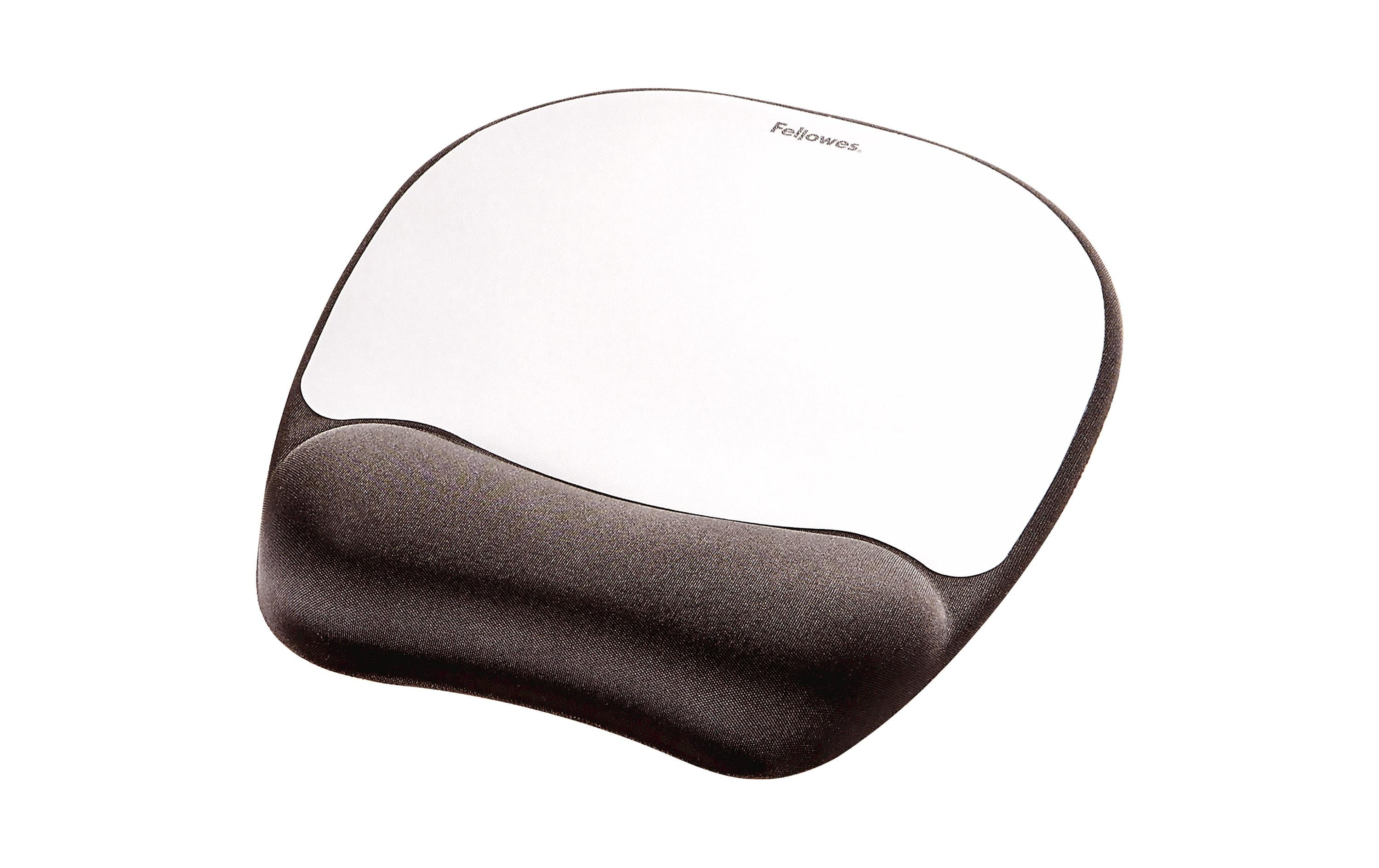 Fellowes Workplace Ergonomische Mausmatte Schwarz/Silber