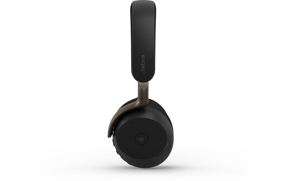 Miniaturbild: Jabra Headset Evolve3 75 MS WLC Bluetooth, USB-A, Schwarz – Black, WLC, chrg