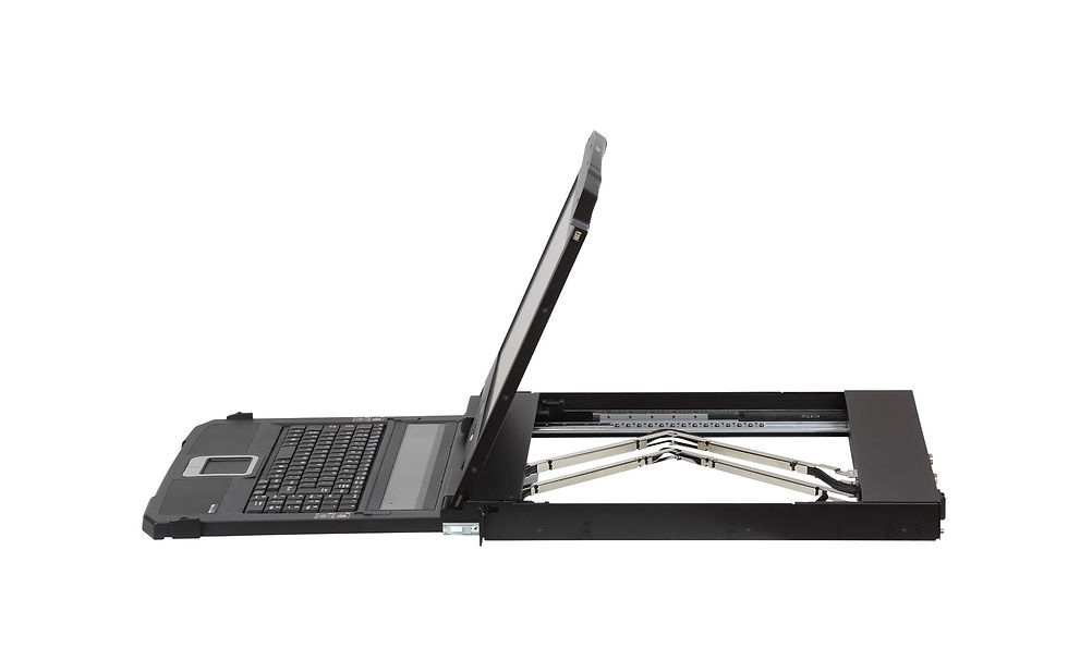 Miniaturbild: Aten KVM-Konsole CL3800NW – mit CH-Tastatur, HDMI,DVI,VGA, USB