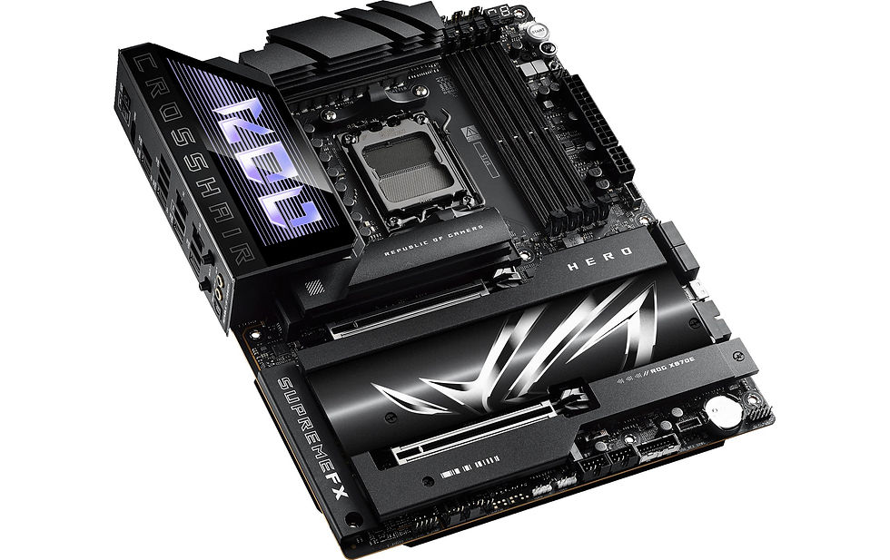 Miniaturbild: ASUS ROG Mainboard Crosshair X870E Hero – AMD X870E, 4x DDR5, PCI-E 5.0, WiFi 7