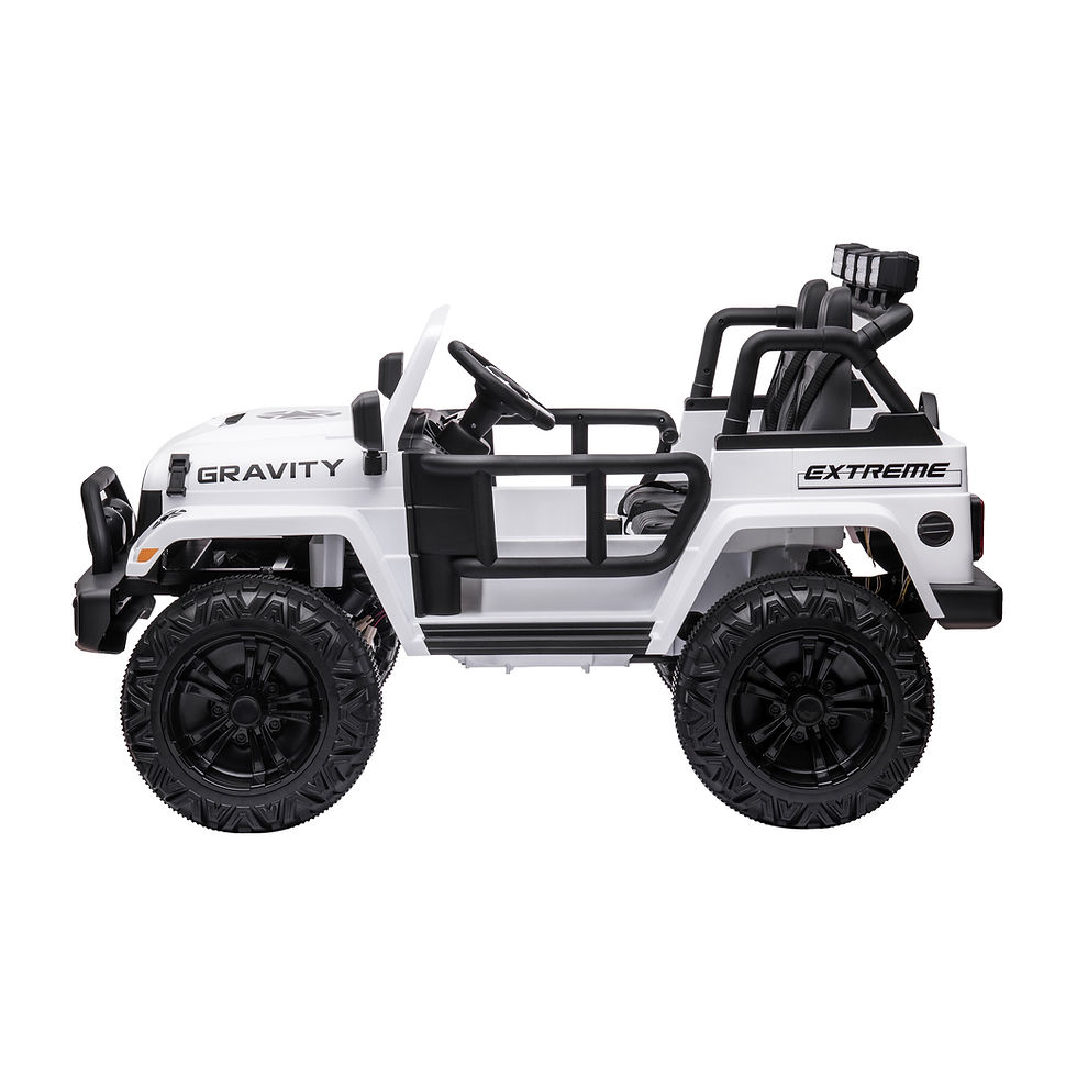 Miniaturbild: Kinder Elektroauto Off Roader Weiss