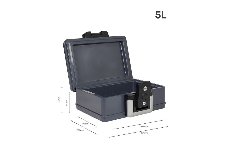 Miniaturbild: Yale Feuer- & Wasserschutz-Kassette, S 5 l