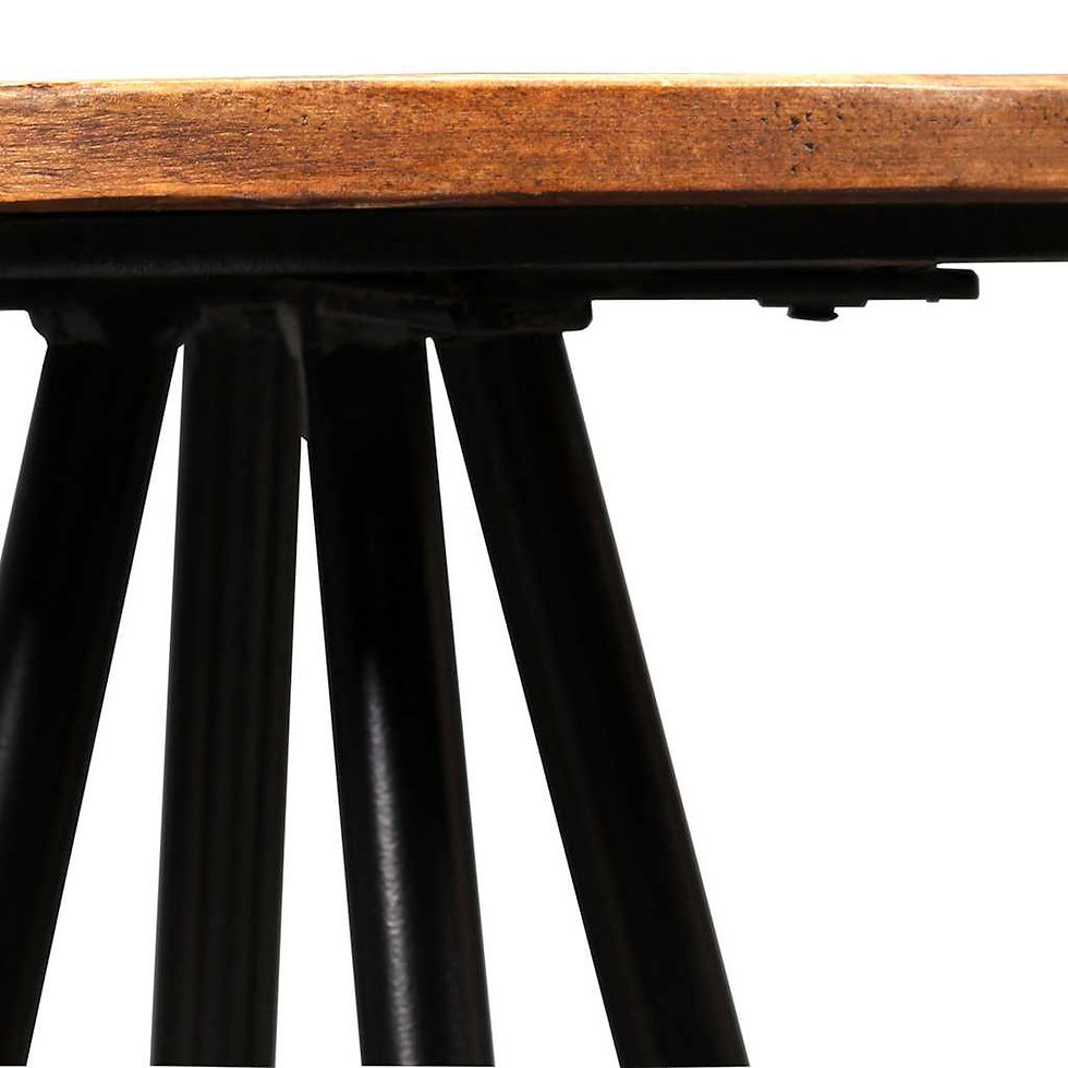 Miniaturbild: 9-tlg. Bar-Set Recyceltes Massivholz