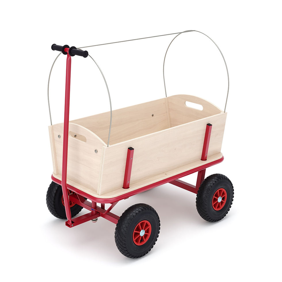 Miniaturbild: Bollerwagen mit Plane