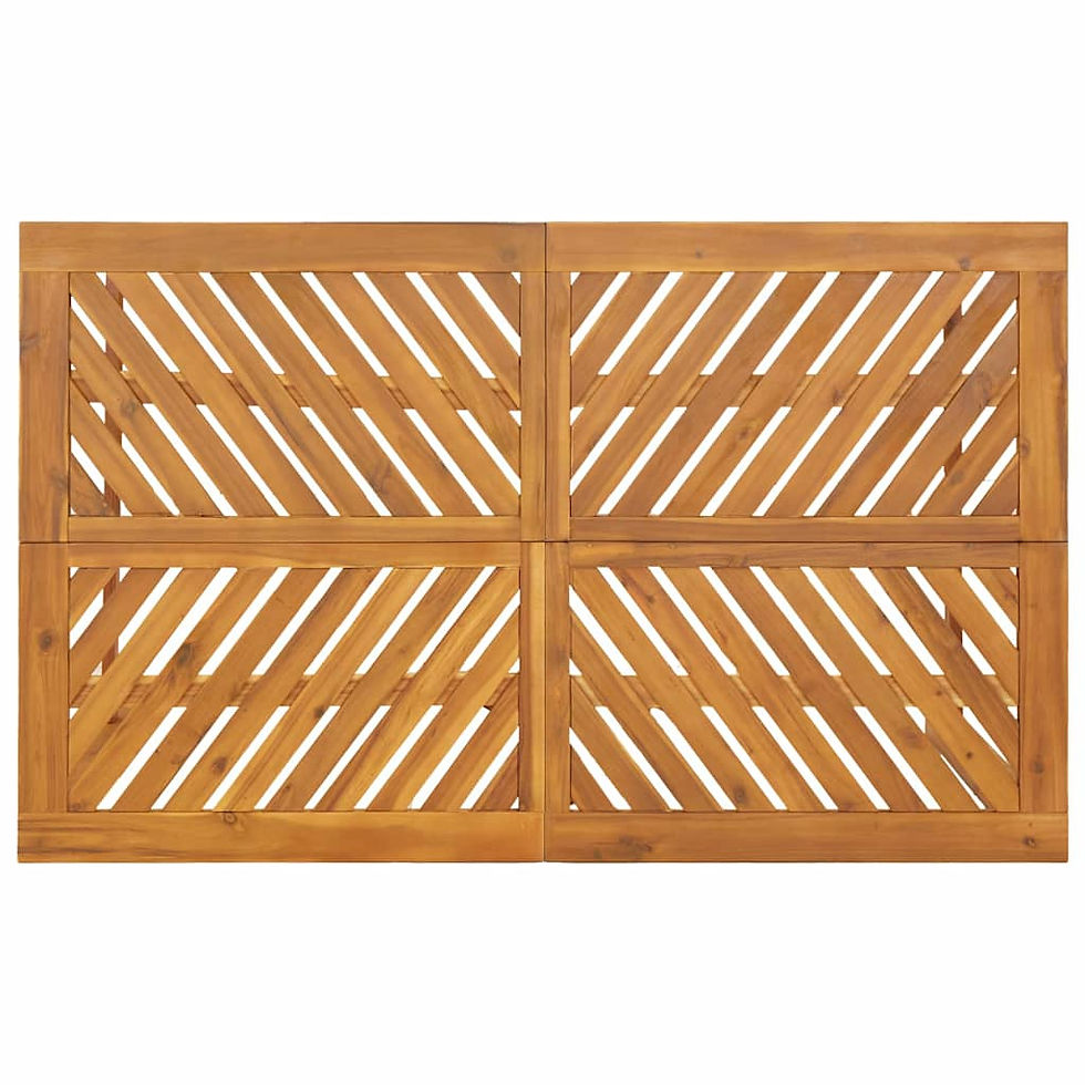 Miniaturbild: Garten Essgruppe 5 Stk. Braun Massivholz Akazie