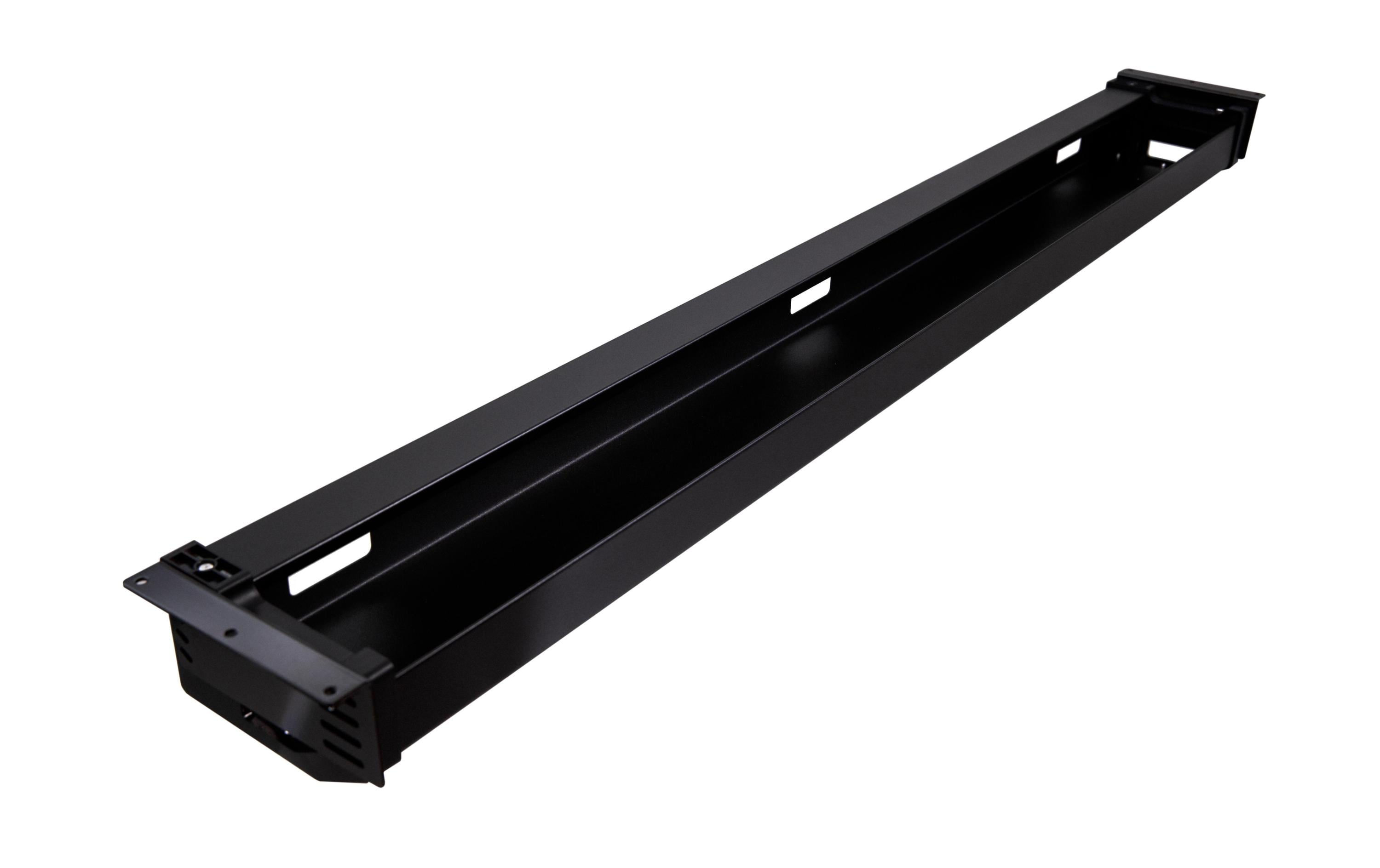 Actiforce Kabelwanne Swing Schwarz – abklappbar, 1200mm