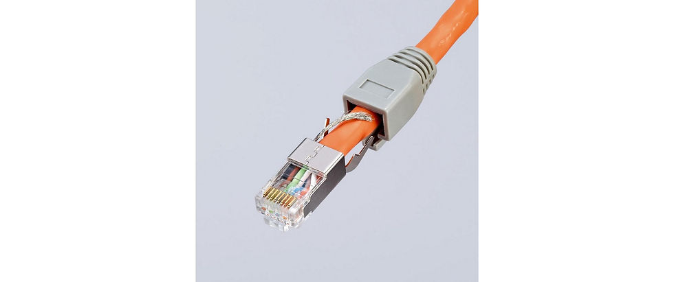 Miniaturbild: Knipex Crimpzange für RJ45-Westernstecker 190 mm