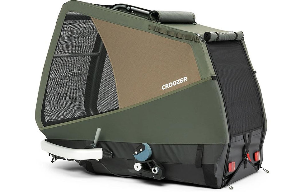 Miniaturbild: Croozer Veloanhänger Dog Mikke XL, Moss Green