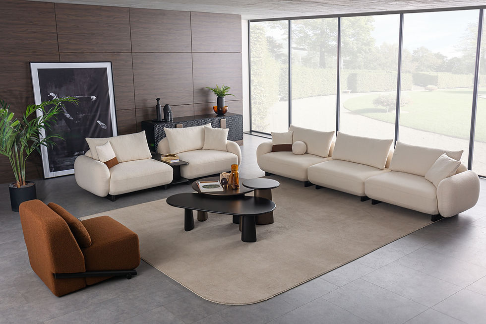 Miniaturbild: Klein Sofa 3+3+1 Kombination