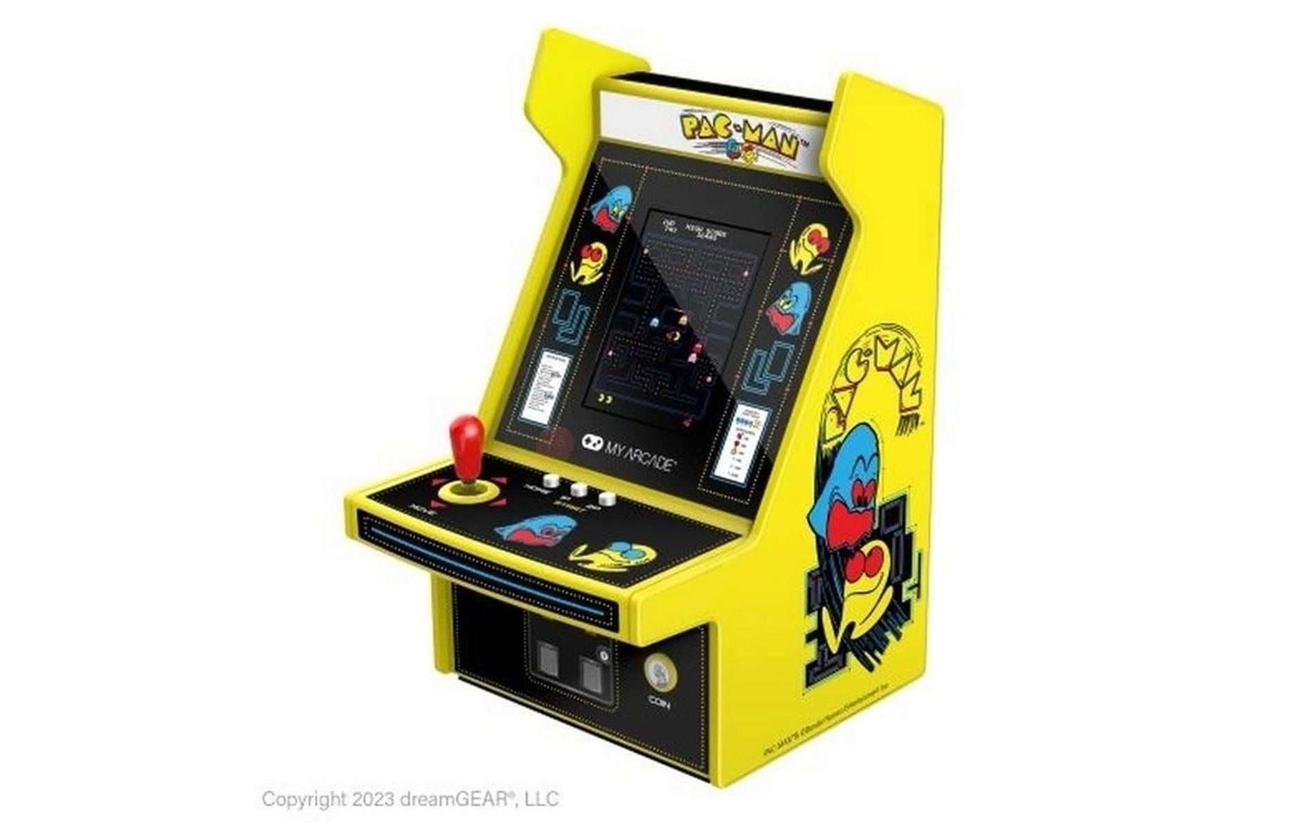 MyArcade Spielkonsole Micro Player Pro Pac-Man – Portable Retro Arcade