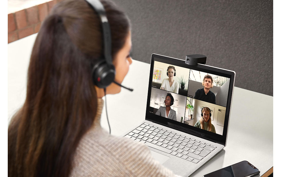 Miniaturbild: Jabra PanaCast 20 USB Webcam 4K 30 fps – USB, 4K 30 fps , 90° Ansicht, Autofokus