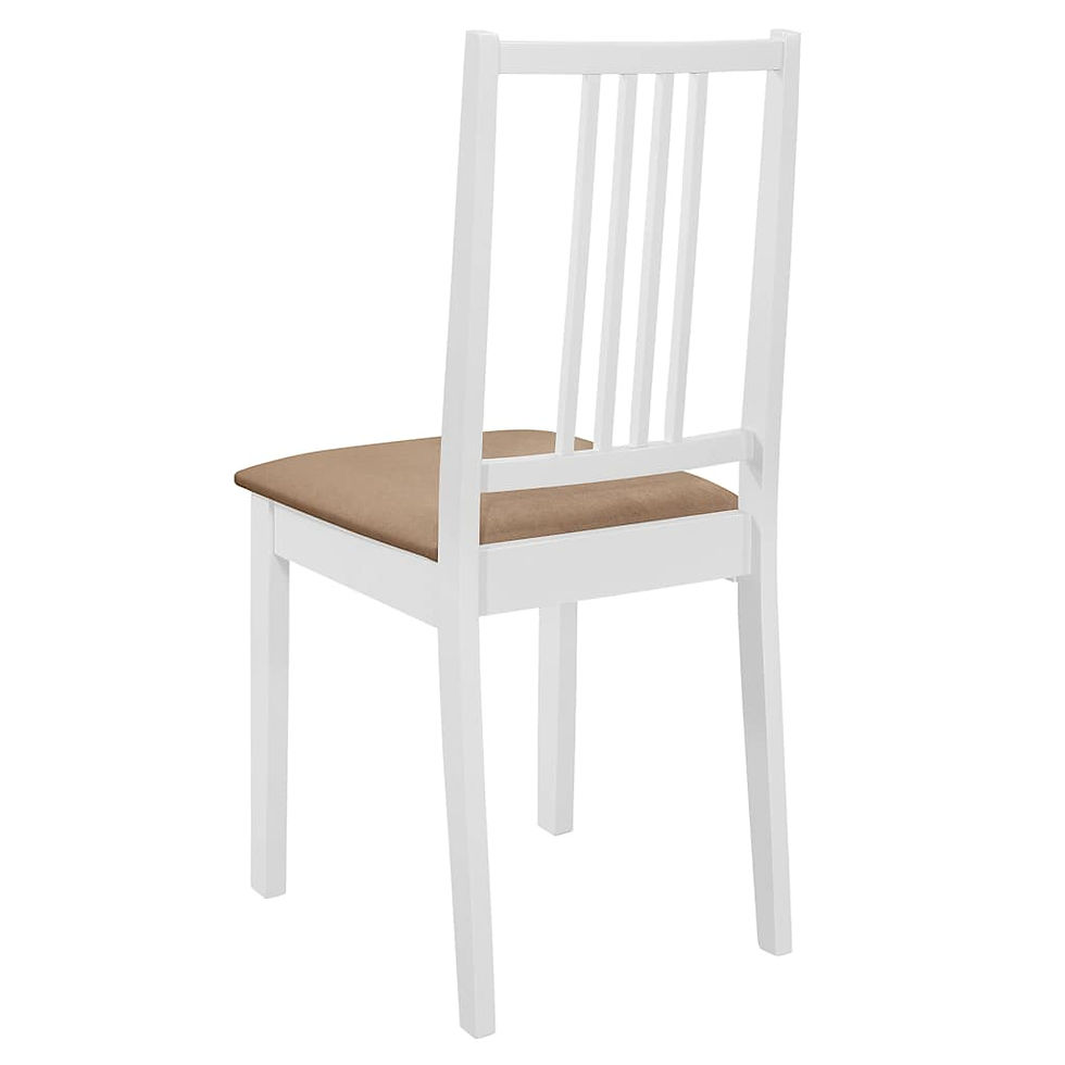 Miniaturbild: 3-tlg. Essgruppe MDF Weiß