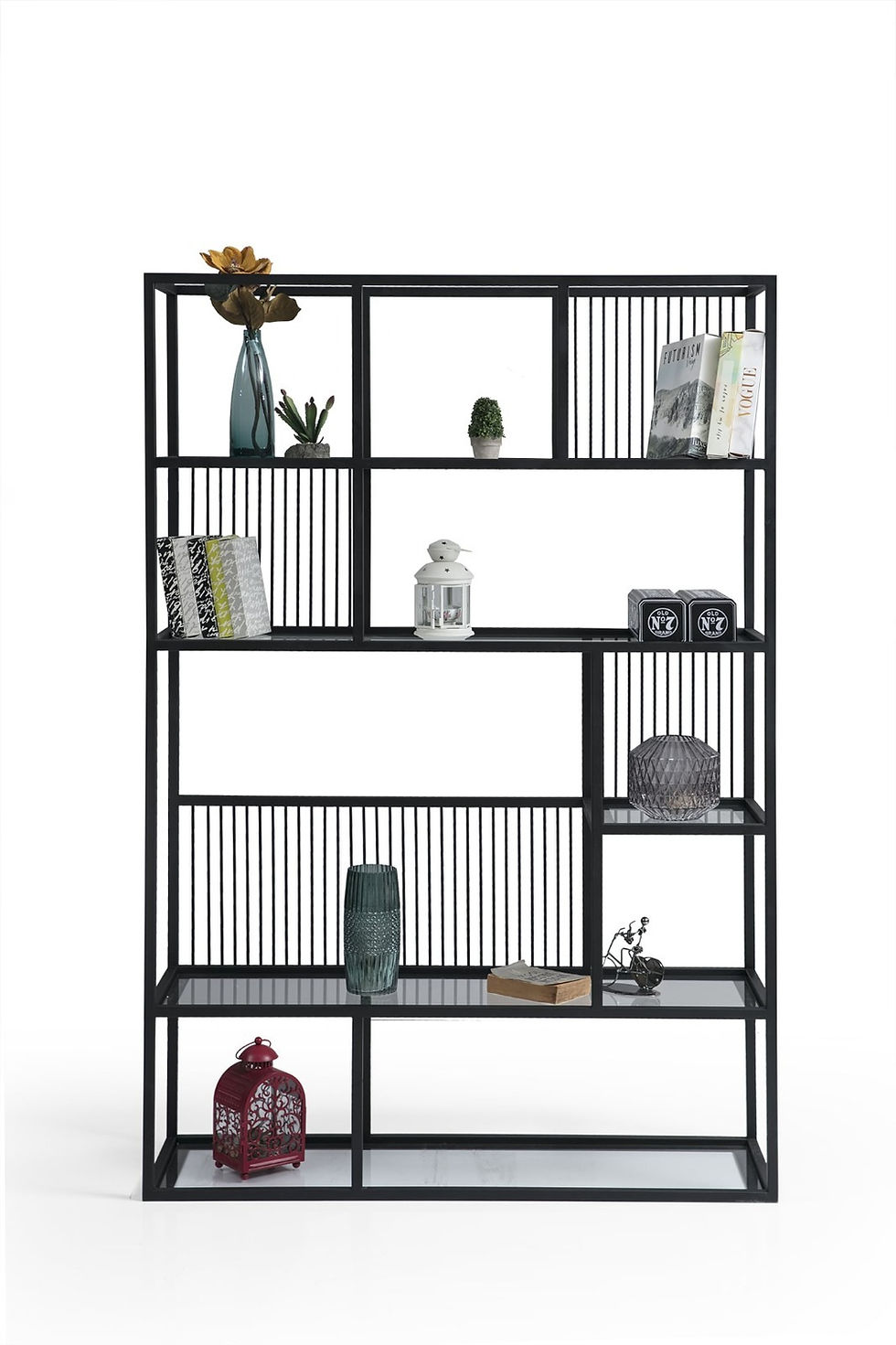 Offenes Domino Bücherregal Industrial Design