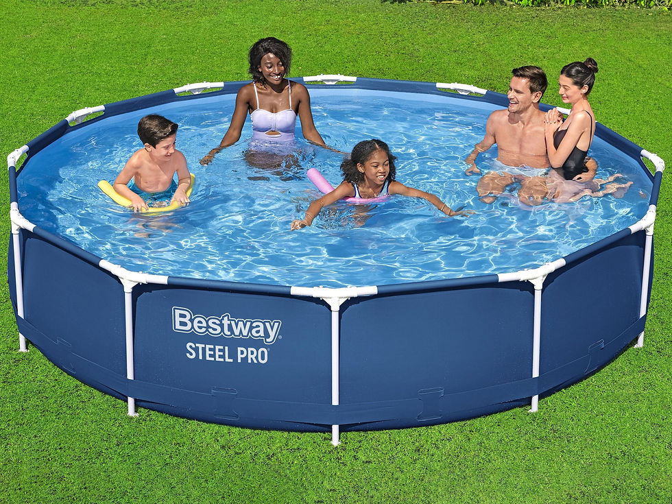 Miniaturbild: Bestway Stahlrahmen Pool Set 366 x 76 cm