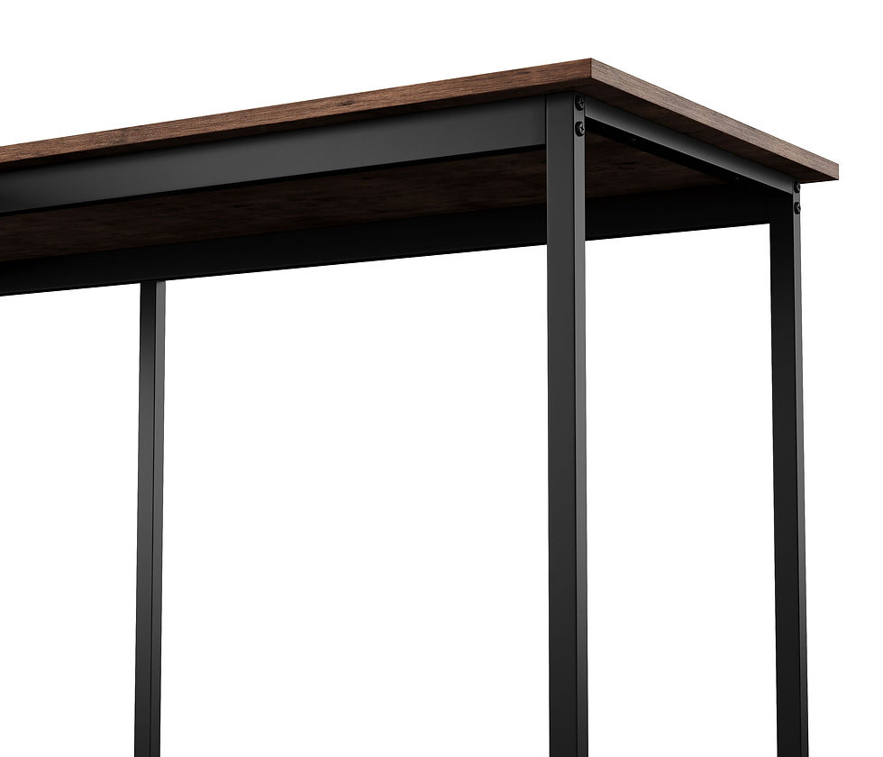 Miniaturbild: BONITA Eck-Arbeitstisch mit Monitorablage, Vintage 140/130 cm