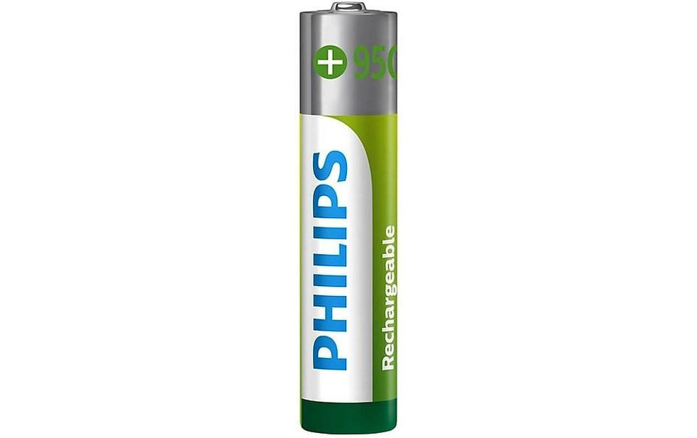 Miniaturbild: Philips Akku Rechargeable NiMH AAA 950 mAh, 4 Stück